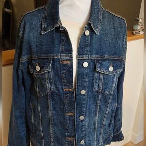 Brand New W Tag Old Navy Blue Denim Jacket Womens XL Classic